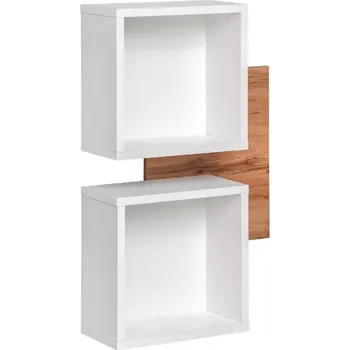 Předsíňová stěna Polica Easy Typ04 Dub Wotan/Bílý