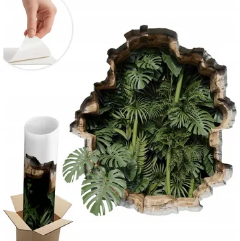 Fototapeta Samolepící Nástěnná Fototapeta Dekorativní Nálepka 119x130 cm Monstera