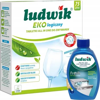 Tableta do myčky LUDWIK TABLETY DO MYČKY EKO 75 KS ALL IN ONE SADA / VÝHODNÉ BALENÍ