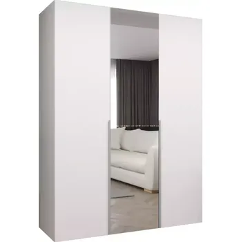 Předsíňová stěna Skříň Alicante II 150 bílá/stříbrná