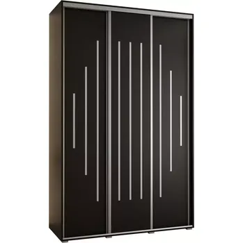 Předsíňová stěna Skříň 45 Canaris 12 150 černá/silver