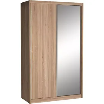 Racková skříň Skříň Karol 143 se zrcadlem dub sonoma