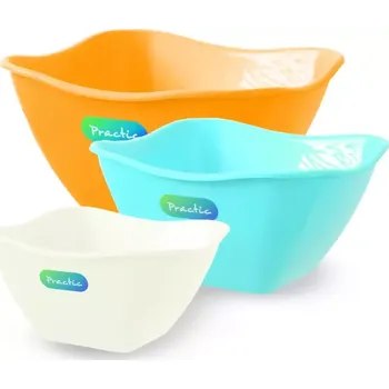 Miska funky 21x21cm – 2.5l modrá 19422