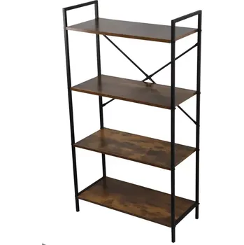 Kancelářská sestava Regál Loft 8638 E dark vintage wood