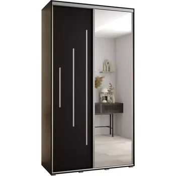 Předsíňová stěna Skříň 45 Canaris 13 130 černá/silver