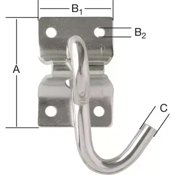 Houpací síť Hák houpací síť destička zn