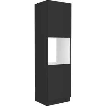 Kuchyňská skříňka Siena černý mat 60dp-210 2f