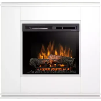 Elektrický krb Vena 23 bílá mat