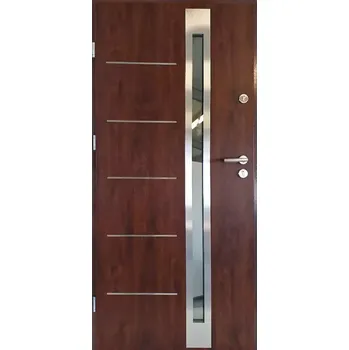 Vchodové dveře Vchodové dveře Cordoba 90L 77mm Ořech