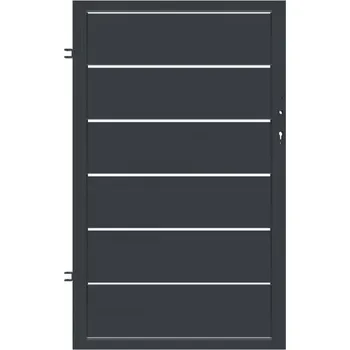 Plot PLOTOVÁ BRANKA NOVARA LEVÁ 90x150 ZN RAL7024 MAT