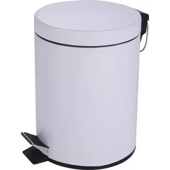 Odpadkový koš Odpadkový koš nerez 3l bílý