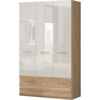 Předsíňová stěna Skříň 3d2s Gala p32/gl pacific walnut/beige