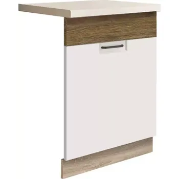 Dvířka na vestavnou myčku Favorit ZM60 sonoma/white/ribbeck