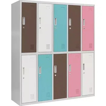 Kancelářská sestava Sada skříní BOZP Bartuś kov pastel /vícebarevný