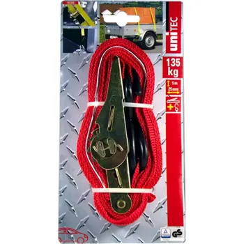 Upínací popruh Popruh s ráčnou 5 m s-hák