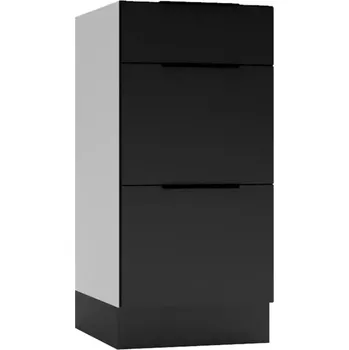 Kuchyňská skříňka Mina D40 S/3 černá