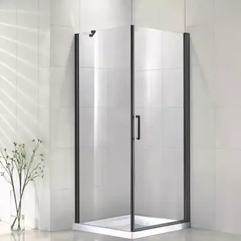 Sprchový kout Vela Black 80x80x190