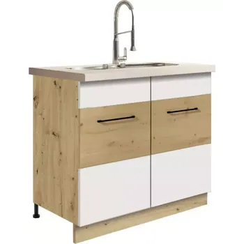 Kuchyňská skříňka Kuchyňská Skříňka Infinity 13D WHITE ARTISAN