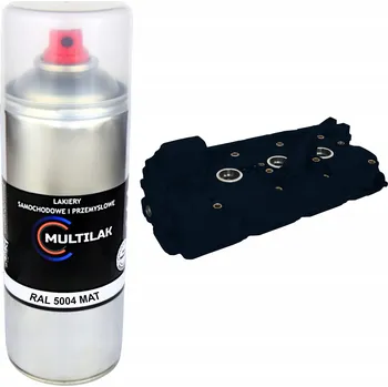 Barva ve spreji Lak ve ve spreji na víka ventilů motoru RAL 5004 MAT