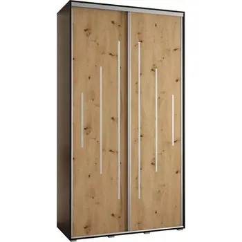 Předsíňová stěna Skříň 45 Canaris 12 140 černá/artisan/silver