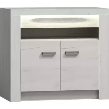 Obývací stěna Tv Stolek Indianapolis 96 cm Kraft Bily