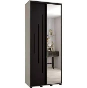 Předsíňová stěna Skříň 45 Canaris 13 100 bílá/černá/černá