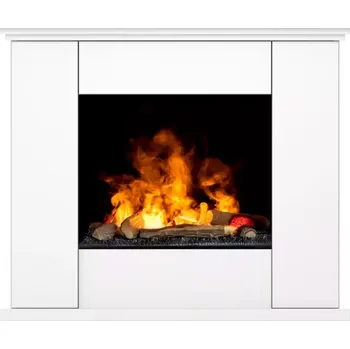 Elektrický krb Norte Cassette 400/600 bílý