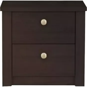 Obývací stěna Noční Stolek Finezja 50 cm Dub Sonoma Čokoláda