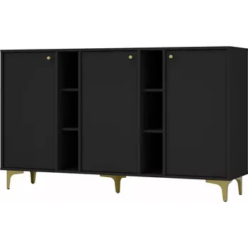 Kancelářská sestava Komoda Tokyo 1 3D černý grafit 823