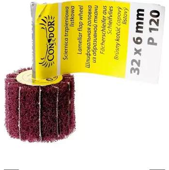 Brusný kotouč Brusný kotouč lamelový, 32 x 6 mm, P 120, Condor