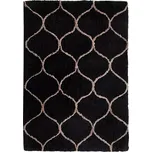 Koberec Shaggy 3D Flytap 1,4/1,9 PSR 06046 černý