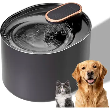 Miska pro psa AUTOMATICKÁ FONTÁNA PRO KOČKY PSY 3L ULTRA TICHÁ UHLÍKOVÝ FILTR LED