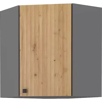 Kuchyňská Skříňka AVA ARTISAN/Antracit 60X60 GN-72 1F (45°)