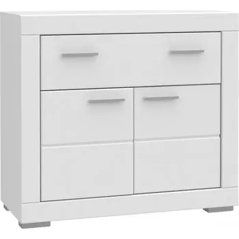 Kancelářská sestava Komoda Snow 2d1s 96cm Bílá Mat