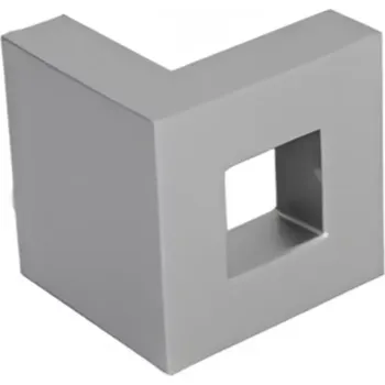 Nábytková úchytka plastová KWJ L-25 chrom matný