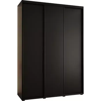 Předsíňová stěna Skříň 45 Canaris 1 190 černá/černá