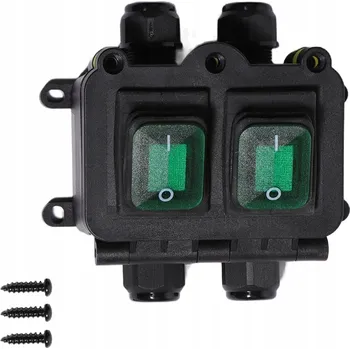 IP kamera HERMETICKÝ SPÍNAČ 20A IP66 110V PRO VÝKONNÉ ZAHRADNÍ ZAŘÍZENÍ