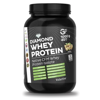 Protein GF nutrition Diamond Whey 1 kg marcipán