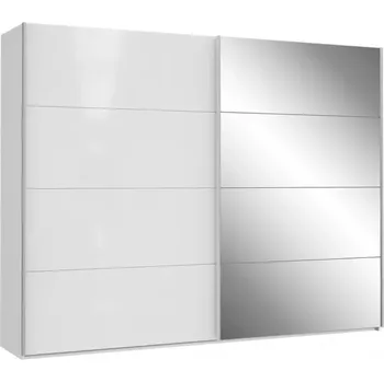 Kancelářská sestava Skříň Sapporo 270cm Bílá Lesk