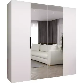 Předsíňová stěna Skříň Marbella II 200 bílá/černá