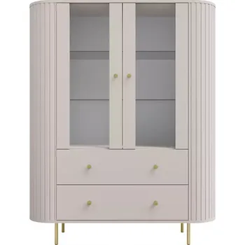 Vinotéka Vitrína Ovalio 122 2F 2S pískově béžová