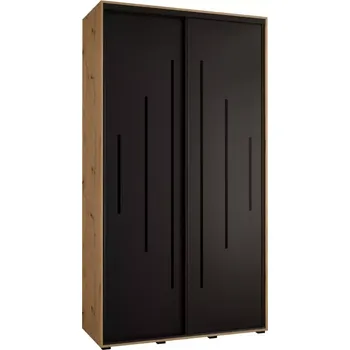 Předsíňová stěna Skříň 45 Canaris 12 130 artisan/černá/černá