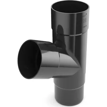 Střecha Svodová odbočka 90/90/90 mm Bryza černá