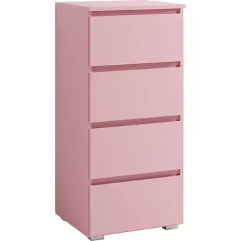 Dětský pokoj Komoda Cosmo C07 4S růžový