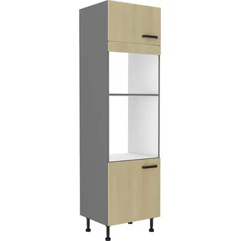 Kuchyňská Skříňka SCANDI jedle/antracit 60dpm-215 2f