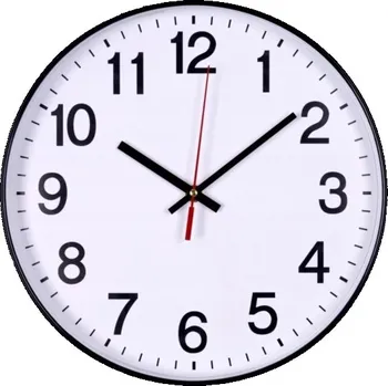 Hodiny Nástěnné hodiny Office Products černé 34 cm