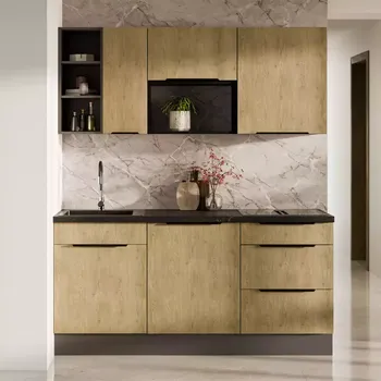 Kuchyňská linka Kuchyňská linka Cremona ANT 180 cm bez kuchyňské desky