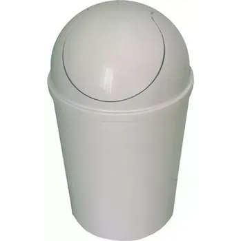 Odpadkový koš Kbelík 10 L bílý Bisk