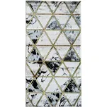 Koberec Frisee Diamond 1,33/1,9 C0075 černá/zlatá