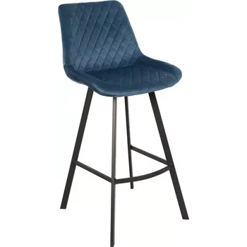 Barová židle Hoker Luka modrá